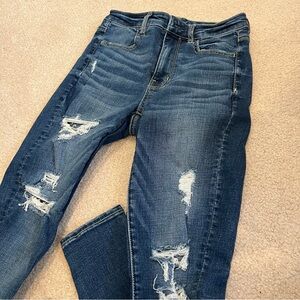 AE hi rise skinny jeans
